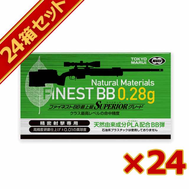 東京マルイ BB弾 Perfect HIT. バイオ 精密射撃用 最上級 Superior 0.28g（500発）24箱セット