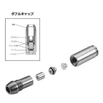 タナカワークス デザートイーグル 用 発火 カート ダブルキャップ 7発×2セット ファイアリングピン 付の通販は