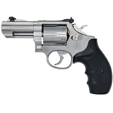 タナカワークス S&W M66 PC F-comp Ver.3 シルバー 3インチ 発火式 モデルガン 本体 キャップセット_1