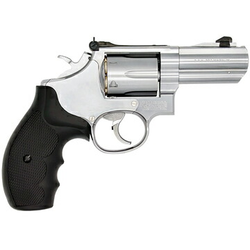 タナカワークス S&W M66 PC F-comp Ver.3 シルバー 3インチ 発火式 モデルガン 本体 キャップセット_2