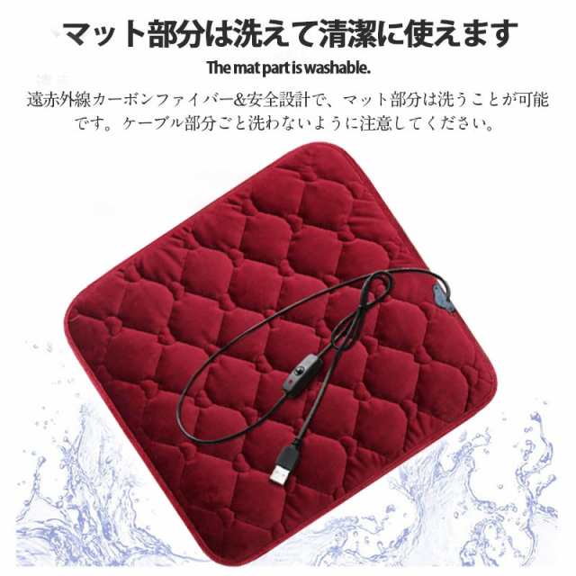 倉 USB ヒーター 電気 パッド ペット 温熱 ホット マット パット ミニ 一人