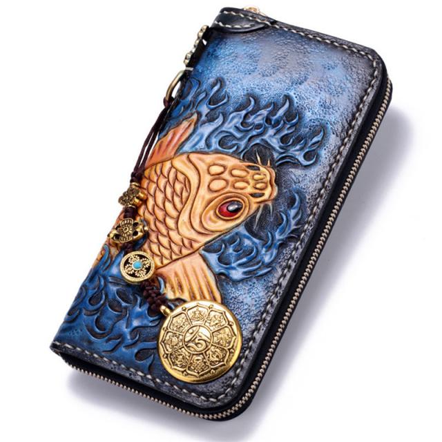 長財布 メンズ レディース 財布 レザー お札入れ 牛革 レトロ 手つくり ファスナー 大容量 多機能 ビジネス かっこいい カード 収納力 送料無料の通販は 長財布 メンズ レディース 財布 レザー お札入れ 牛革 レトロ 手つくり ファスナー 大容量 多機能 ビジネス かっこいい カード 収納力 送料無料の通販は