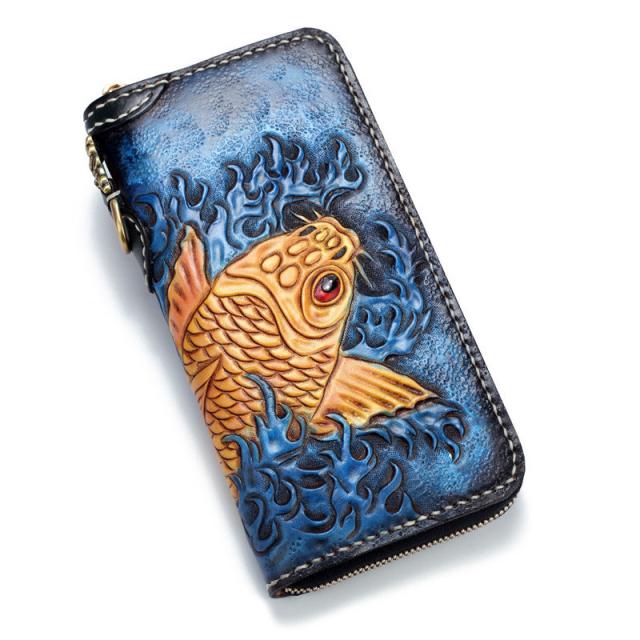 長財布 メンズ レディース 財布 レザー お札入れ 牛革 レトロ 手つくり ファスナー 大容量 多機能 ビジネス かっこいい カード 収納力 送料無料の通販は 長財布 メンズ レディース 財布 レザー お札入れ 牛革 レトロ 手つくり ファスナー 大容量 多機能 ビジネス かっこいい カード 収納力 送料無料の通販は