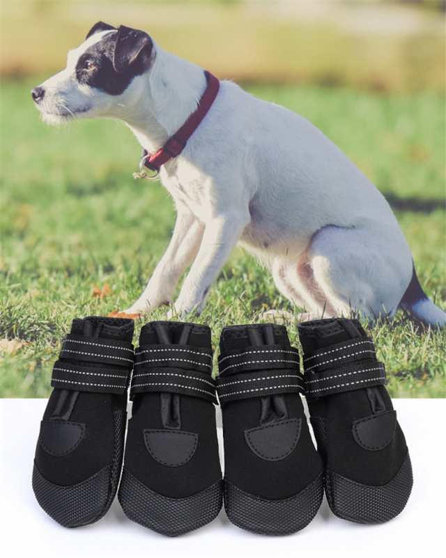 犬用靴 ブーツ ドッグシューズ ペットシューズ 靴下 犬の靴 犬靴 ペット用品 小型犬 メッシュ マジックテープ仕様 通気性 3M反射付きの通販はau  PAY マーケット - ネットショップ山口