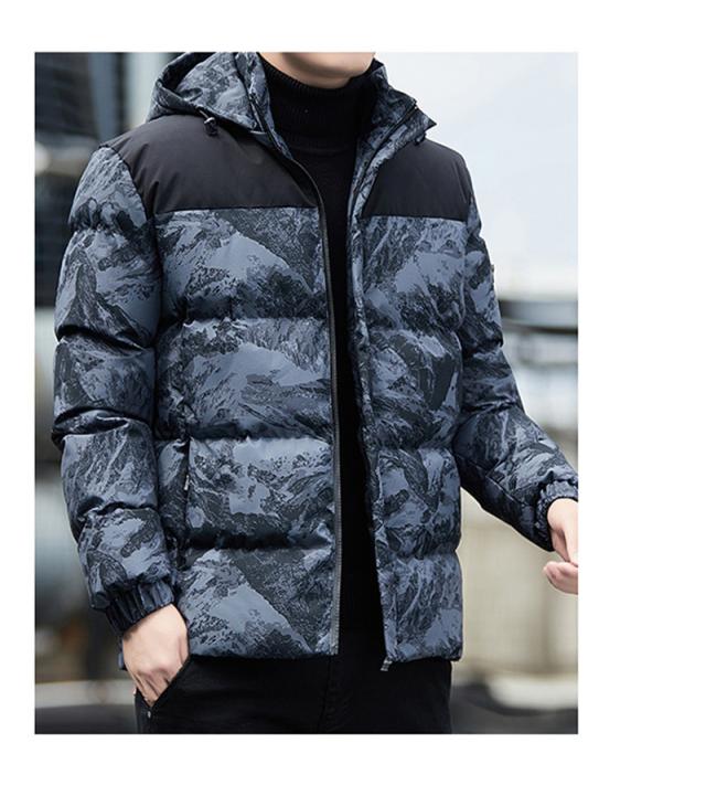 中綿ジャケット ダウンジャケット メンズ マウンテンパーカー フード