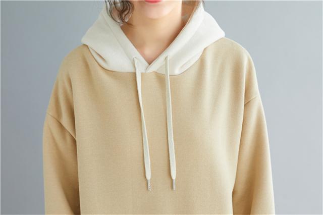 裏起毛 ワンピース パーカーワンピース レディース 秋冬 長袖 暖かい 極暖