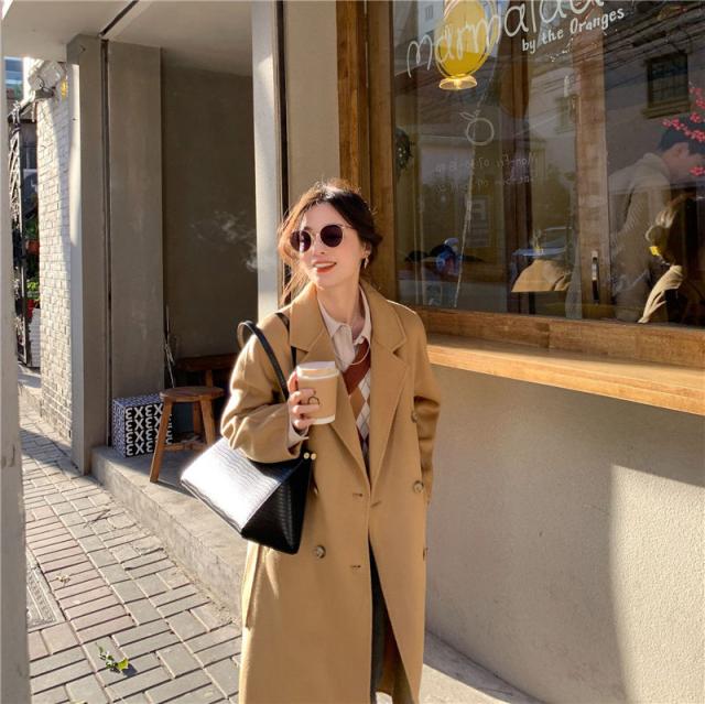 チェスターコート ラシャ レディース ロングコート コート 冬秋