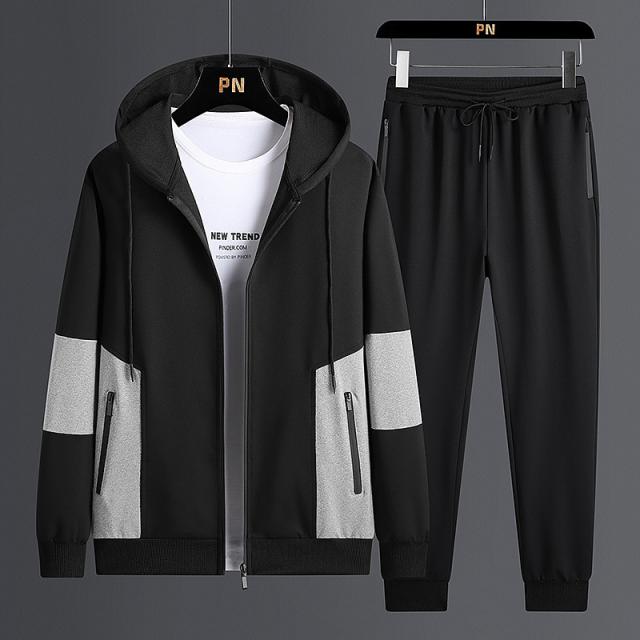 ジャージ メンズ 上下2点 セットアップ 長袖 パーカー フード付き