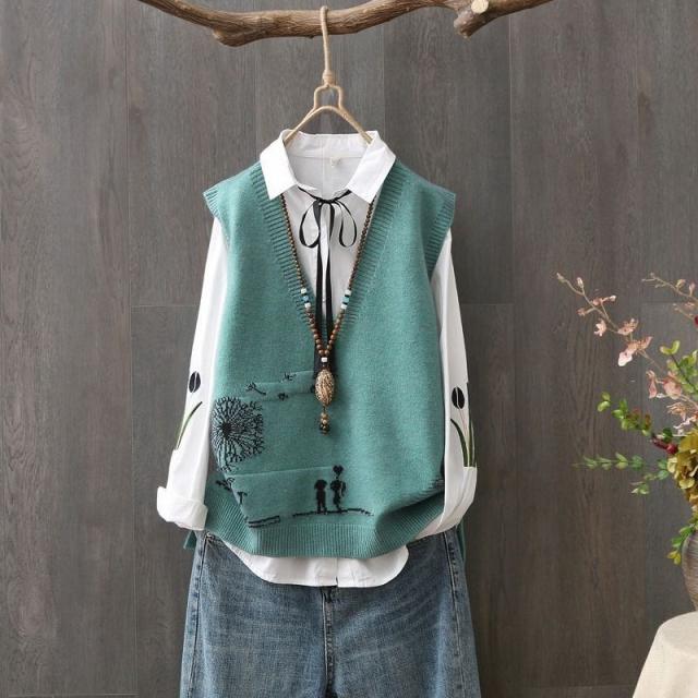 ニットベスト レディース 夏服 袖なし プルオーバー ベスト 無地 ニット タンクトップ トップス 着回し 薄手 サマーベスト 体型カバー 重ね着 楽天市場】ニットベスト レディース 夏服 袖なし プルオーバー
