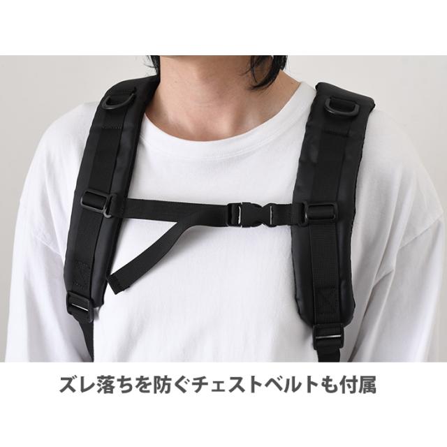 新作 anello GRANDE アネログランデ REINER 耐水 バックパック 19L GTB4973 リュック メンズ 大容量 a4 リュックサック 撥水 キャリーオン PC 大きめ 通勤 通学 シンプル_9