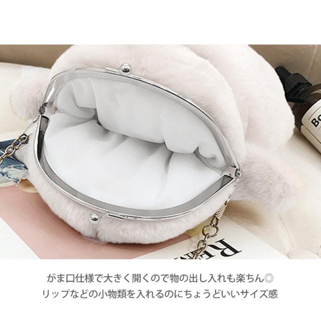 新作 シマエナガ ぬいぐるみ がま口 ショルダーポーチ グッズ