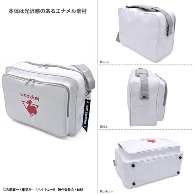 新作 ハイキュー!! 影山飛雄モデル オリジナルスポーツバッグ スポーツバッグ レディース メンズ エナメル シューズ収納 大容量 影山飛雄 グッズ 烏野高校 バレーボール アニメ キャラクター 推し活 スポーツ_4