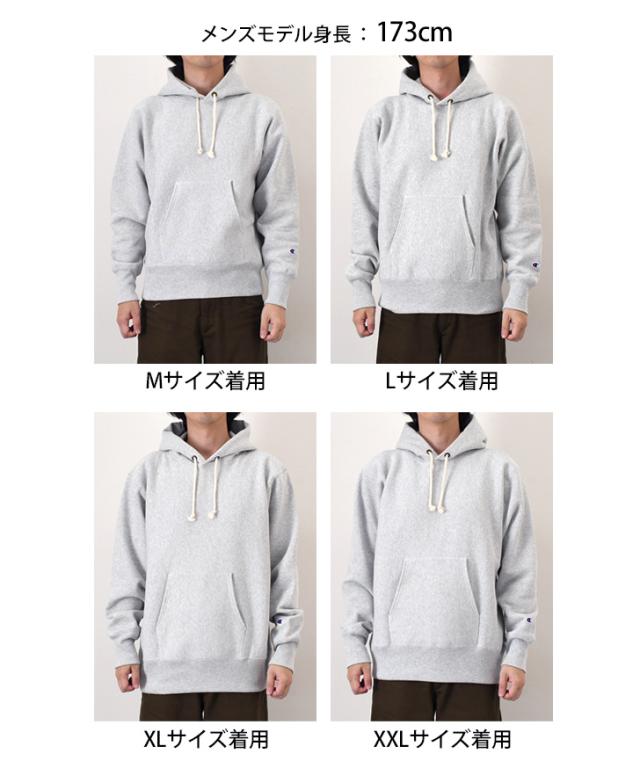 新作 Champion チャンピオン リバースウィーブ フーデッド スウェットシャツ C3-Y132 スウェットパーカー メンズ 裏起毛 トップス パーカー プルオーバー スウェット 大きいサイズ 厚手 11.5oz