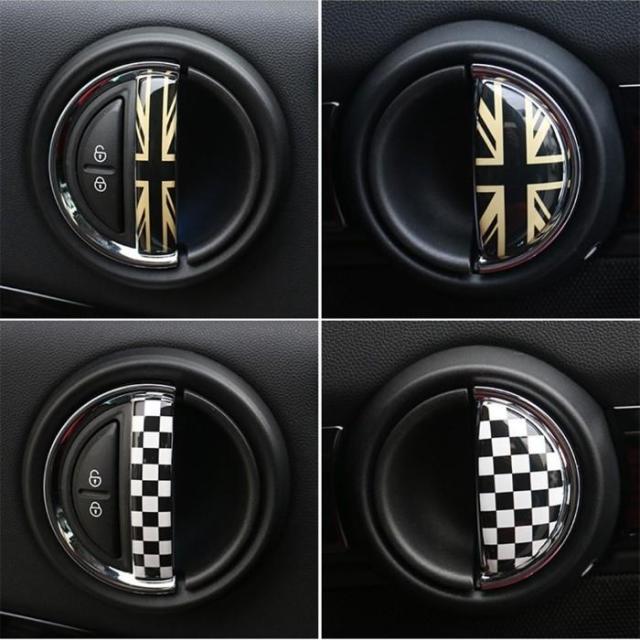ミニクーパー MINI ドア ハンドル ステッカー フロント リア 4枚