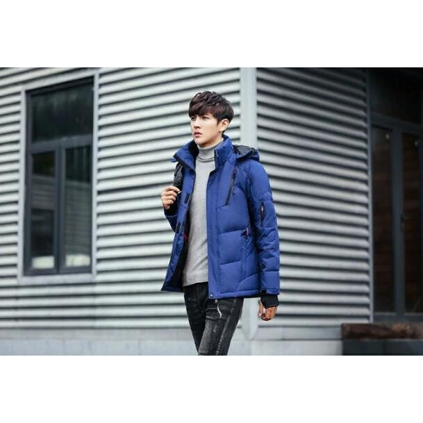 ダウンジャケット メンズ ダウンコート 軽い 黒 フード付き ライトダウン コート 大きいサイズ 軽量 ハイネック 防寒 冬 秋 暖かい