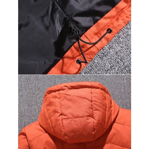 ダウンジャケット メンズ ダウンコート 軽い 黒 フード付き ライトダウン コート 大きいサイズ 軽量 ハイネック 防寒 冬 秋 暖かい