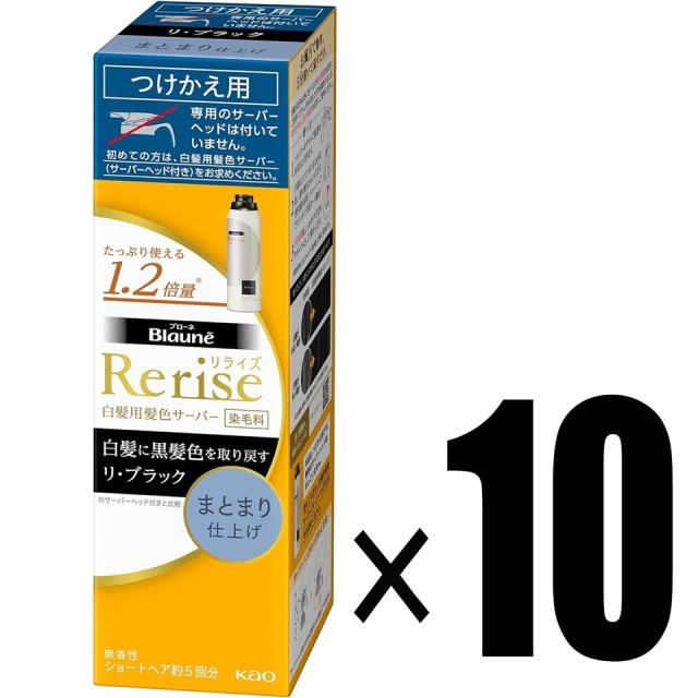 花王リライズ まとまり仕上げ 本体6本 つけかえ用2本 リライズ 白髪
