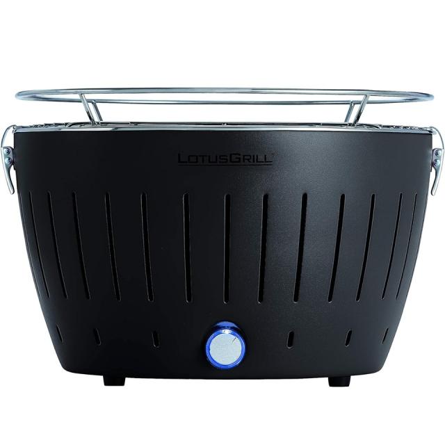 ハーフェレ ジャパン ロータスグリル レギュラーサイズ グレー G-AN-34PNC2 お試し炭付 USB対応 キャンプ用品 LOTUS GRILL
