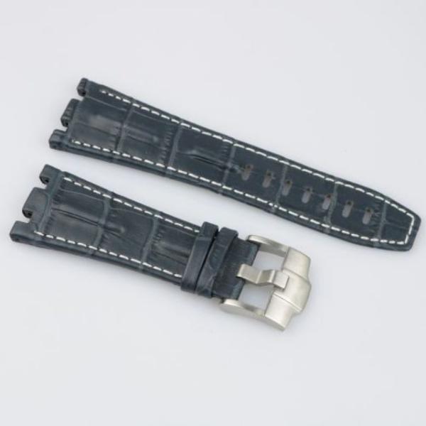 オーディマピゲロイヤルオーク用の黒 レザー ベルト オーディマピゲ