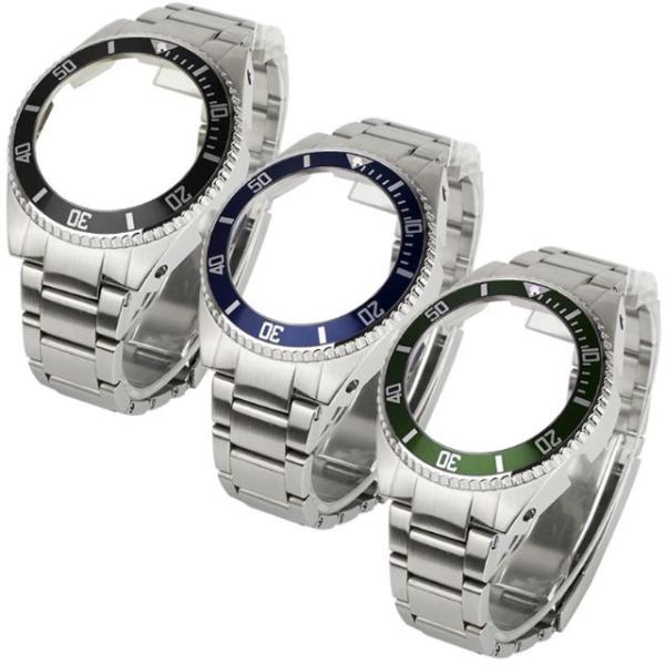 最新版 G-shock GA-2100 2110用 ステンレス カスタム MOD バンドケース 