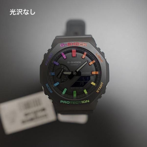 G-shock Ga2100 カシオーク　カスタマイズ  　レインボー　カラフル　GA-2100-7AJF　2nd ギャラクシー
