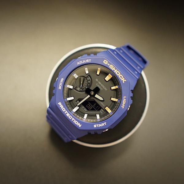 G-shock Ga2100-2AJF カシオーク　カスタマイズ ゴールド　 シルバー　塗装