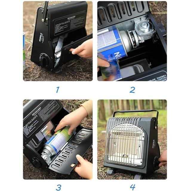 ストーブヒーター 小さなスペースヒーター ポータブルガスヒーター キャンプ用屋外 ポータブルヒーター 当日発送 ガスヒーター カセットガスストーブ 小さなスペースヒーター