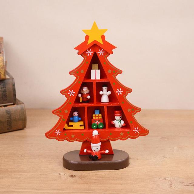 クリスマスツリー 置物 オブジェ 卓上 インテリア小物 ハンドメイド