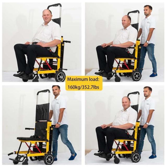 電動車椅子用階段昇降機、高齢者用折りたたみ式階段昇降機、移動式