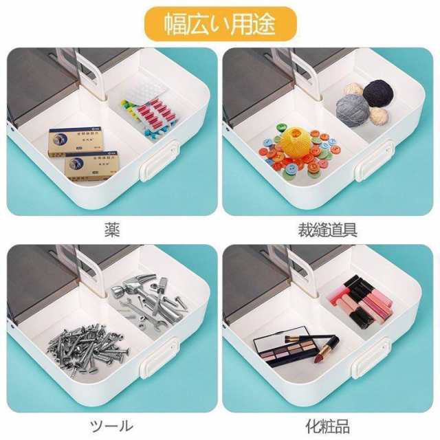 Amazon.co.jp: 救急箱 薬箱 きゅうきゅうばこ 屋外 収納 ケース