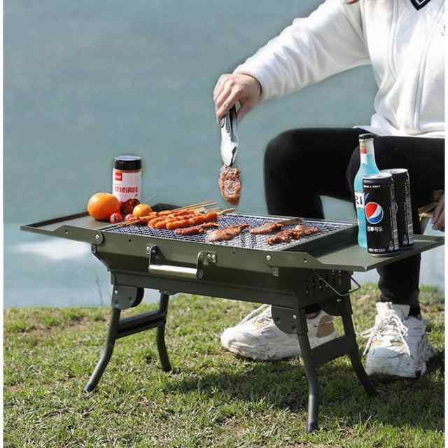 バーベキューコンロ 焼肉 大型 卓上コンロ バーベキューグリル BBQ