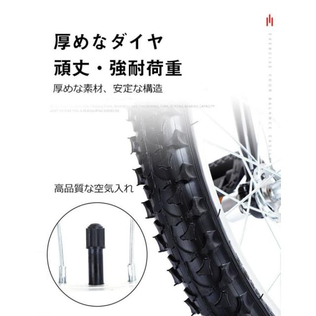 一輪車 20寸 可愛い一輪車 バランス鍛錬 キッズ用 子供用 アウトドア