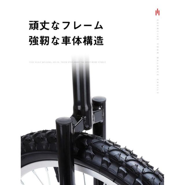 一輪車 20寸 可愛い一輪車 バランス鍛錬 キッズ用 子供用 アウトドア