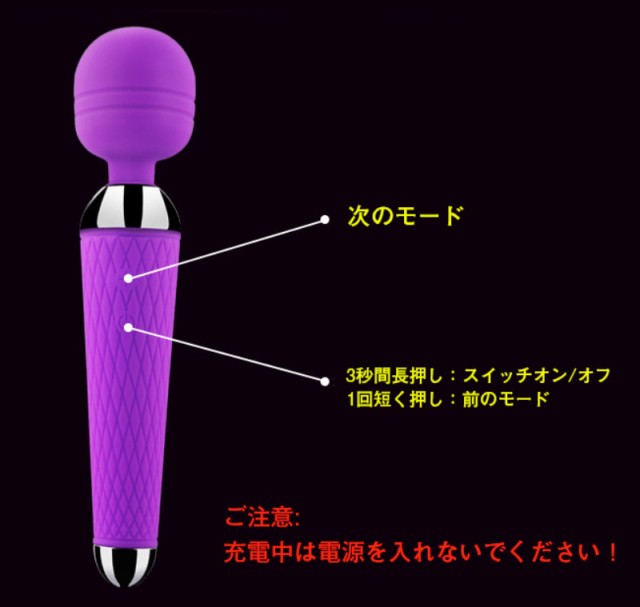 当日発送 電動マッサージ器 マナーモード 小型 全身適用 強力 振動