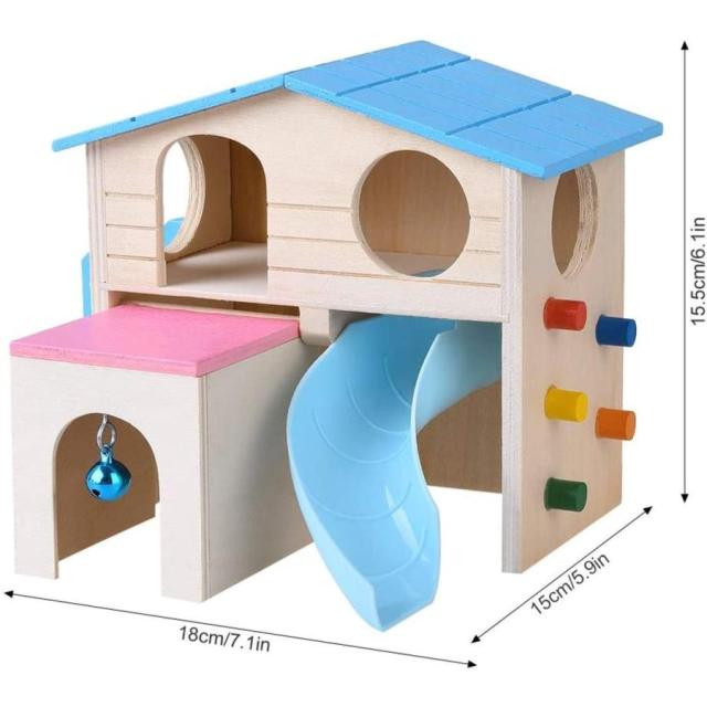 木製　ハムスターハウス　飼育セット 1.jpg