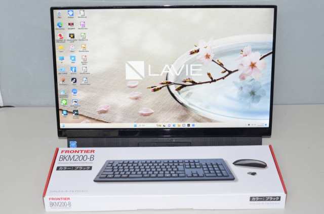 中古一体型パソコン Windows11+office NEC DA370/M Celeron-4205U/爆速