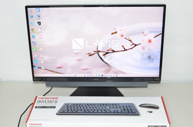 中古一体型パソコン Windows11+office NEC DA870/K core i7-8550U/新品