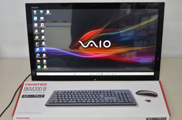 中古一体型パソコン Windows11+office SONY VAIO SVT2121A1J Core i5-4200U  爆速SSD256GB+HDD1TB メモリ8GB 21.5インチ タッチパネル｜au PAY マーケット