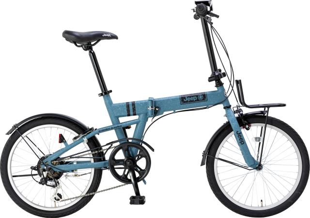 Jeep ジープ 20インチ 折り畳み自転車 シマノ製6段変速 BAA Crops社製  