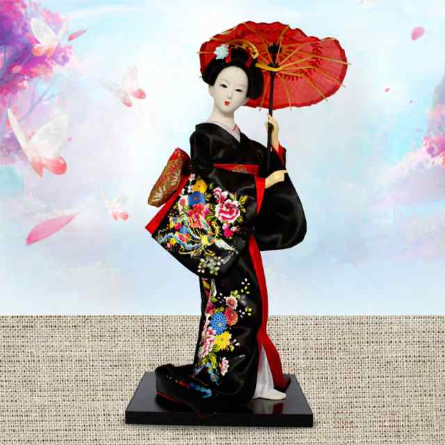 日本人形 舞踊 舞妓芸者人形モデル オリエンタルドール 装飾 12センチ