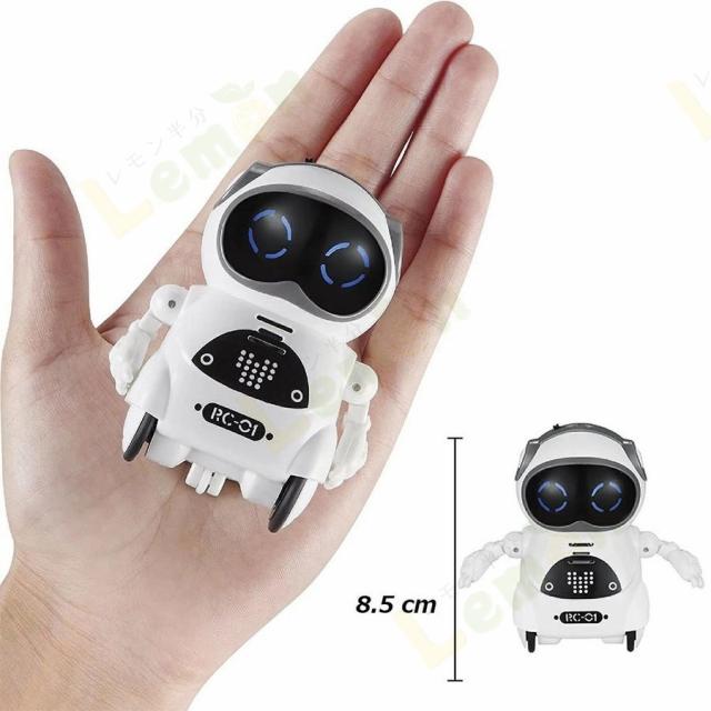 ポケット ロボット 知育教育 英語練習 おもちゃ 玩具 英会話 手のひら