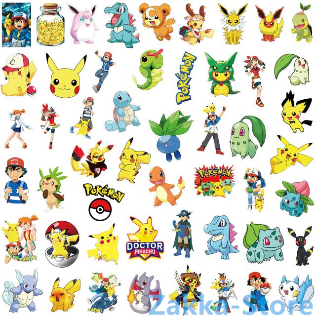 ポケモン 防水 シール 104枚 ポケットモンスター 可愛い アニメ 即納 ポケモンシール ステッカー ポケットモンスター 100枚