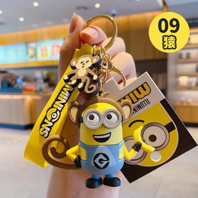 ミニオン 十二支シリーズ キーホルダー フィギュア 鼠/牛/兎/虎/龍/蛇