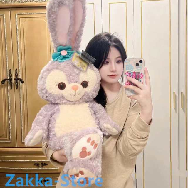 花冠のピンク色うさぎちゃん ぬいぐるみ テディバニー