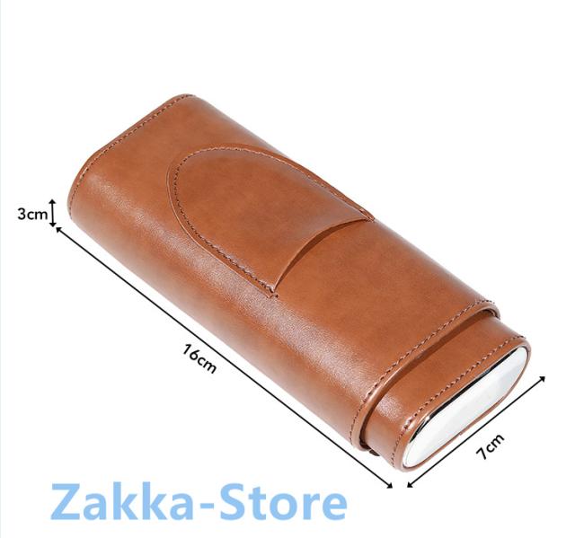 シガーケース3本入 ポータブル シガレットケース 喫煙具 喫煙器具 2色