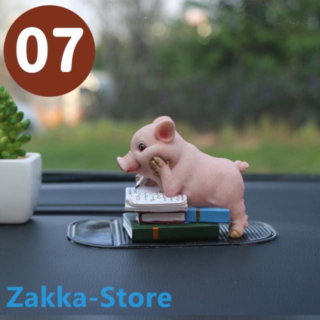 豚の置物 pig ガーデンオーナメント 可愛いピッグ ベランダ 玄関 畑