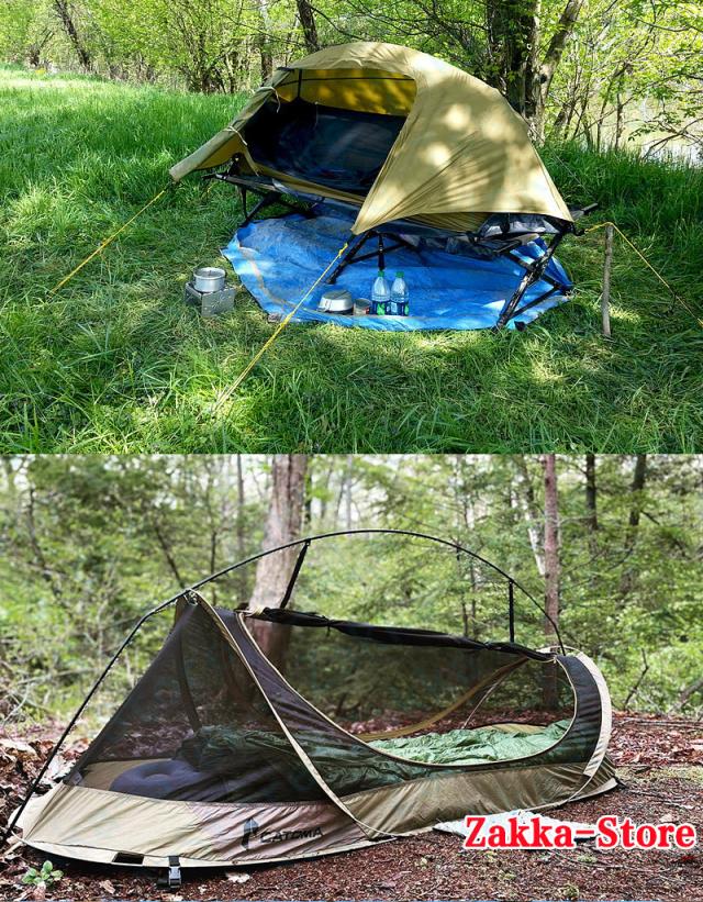 シングルテント ポータブル一人キャンプ 単兵用テント インナーテント+