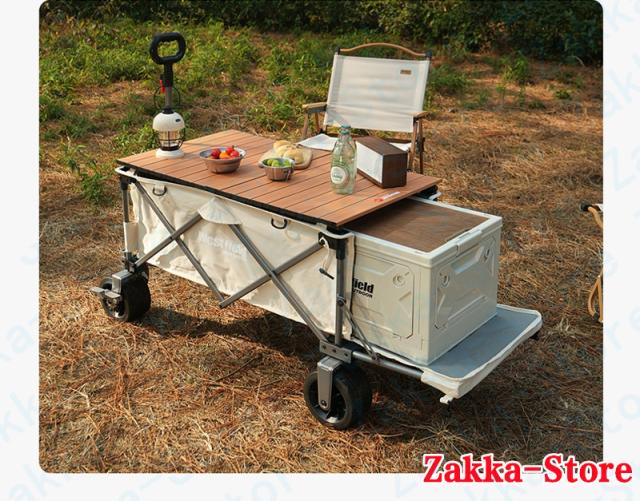 コンパクトダンプキャンプカート ダンプカート 耐荷重200kg キャンプカート 折り畳み式 大容量220L 省スペース 全地形対応 調整可能な伸縮ハンドル ポータブル 簡単設置 高品質 耐摩耗 宿泊 アウトドア キャンプ用品_14