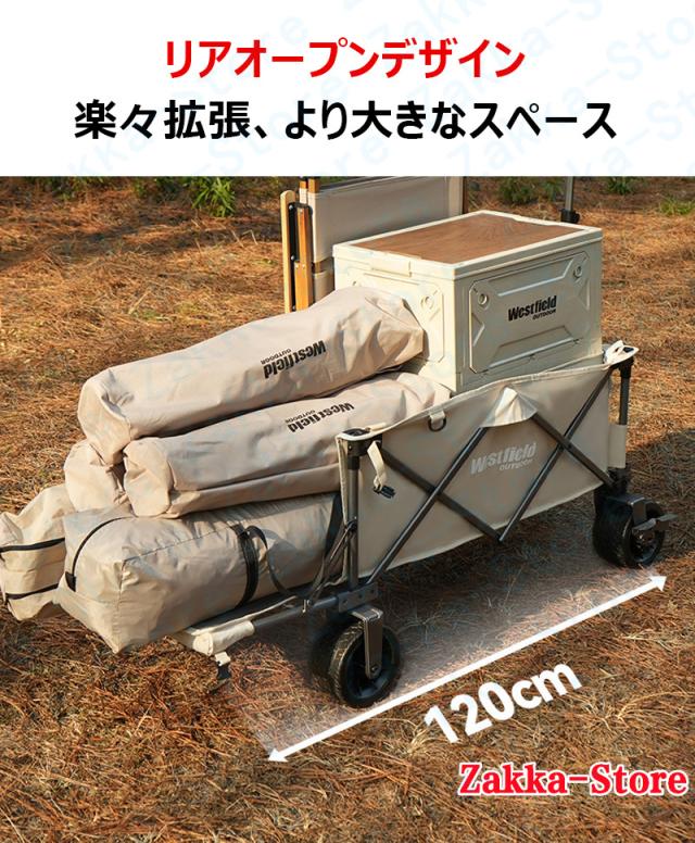 コンパクトダンプキャンプカート ダンプカート 耐荷重200kg キャンプカート 折り畳み式 大容量220L 省スペース 全地形対応 調整可能な伸縮ハンドル ポータブル 簡単設置 高品質 耐摩耗 宿泊 アウトドア キャンプ用品_7