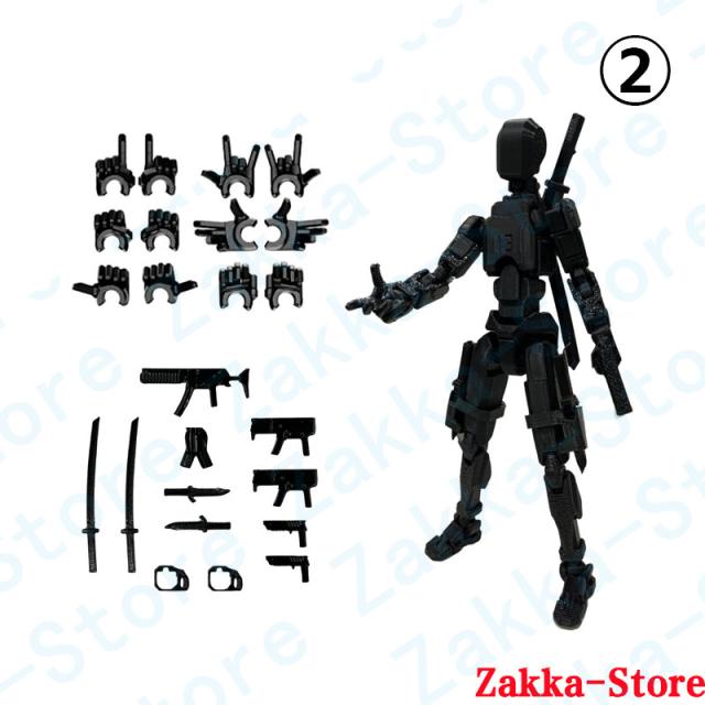 忍者 ミニフィグ 3Dプリント製フィギュア 8カラー サムライ ゲーム